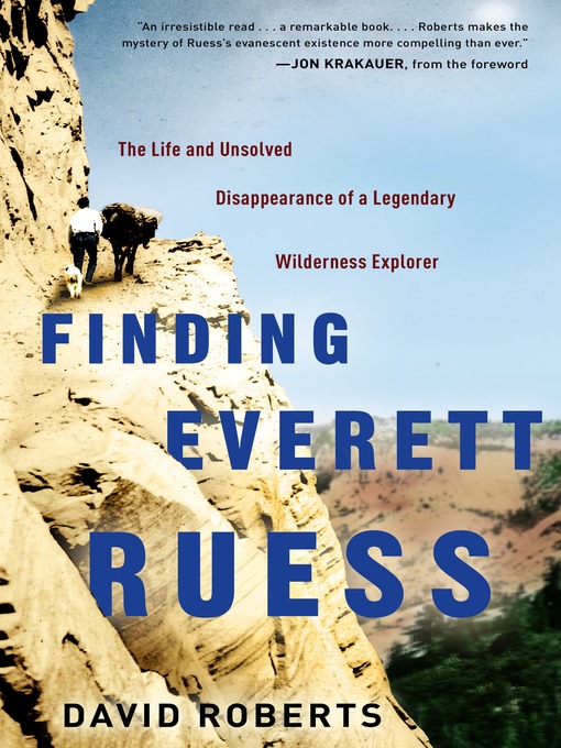 Title details for Finding Everett Ruess by David Roberts - Wait list